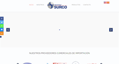 Desktop Screenshot of industriasurco.com.pe